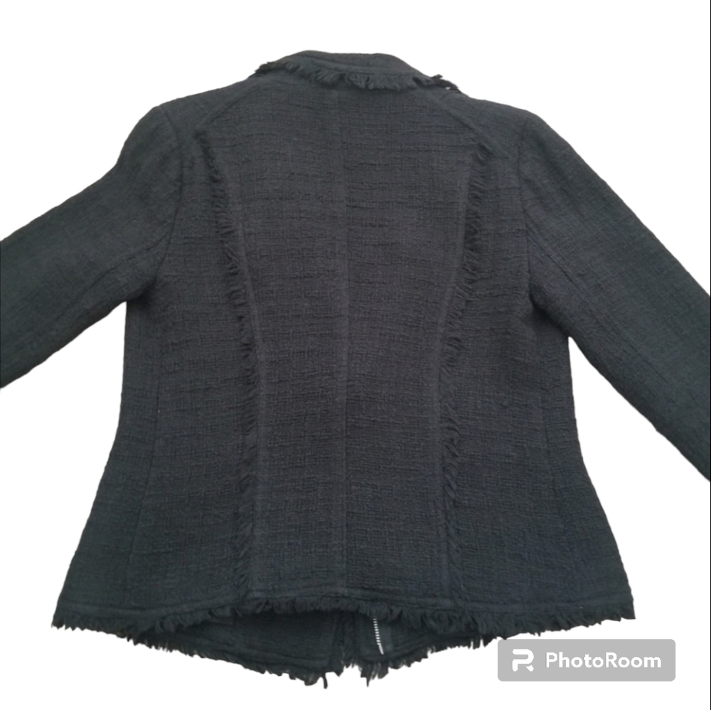 Belle Vere Tweed Moto Jacket EUC - Picture 2 of 15